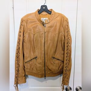 NWOT Scully Leather Jacket Size M